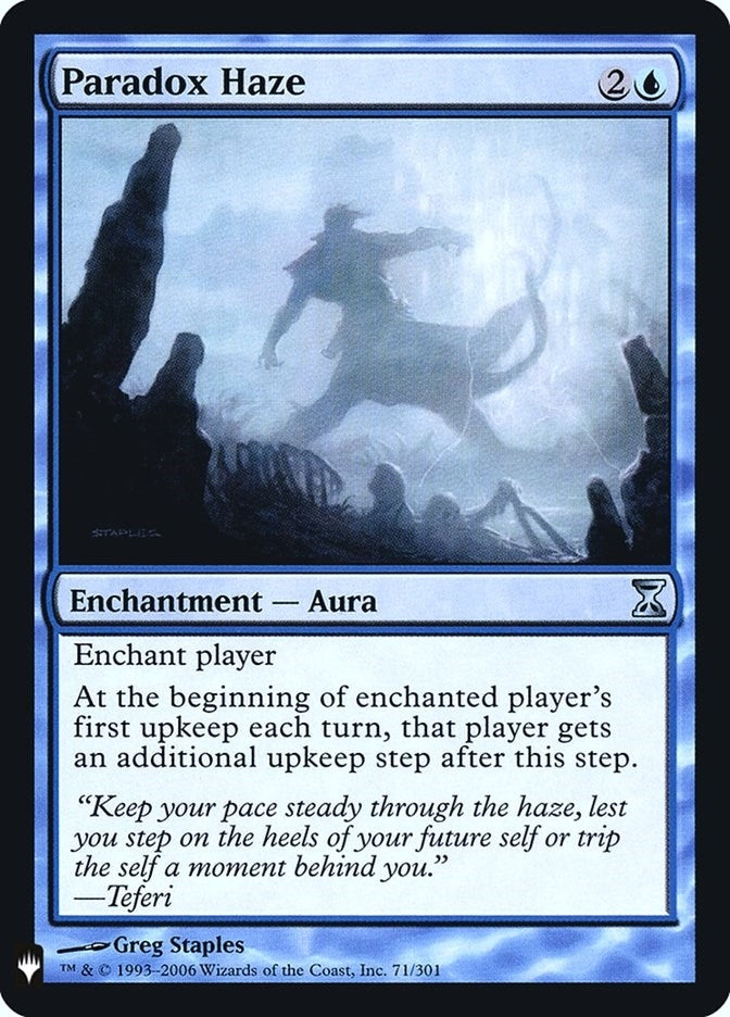 Paradox Haze (71) (The List Reprints)