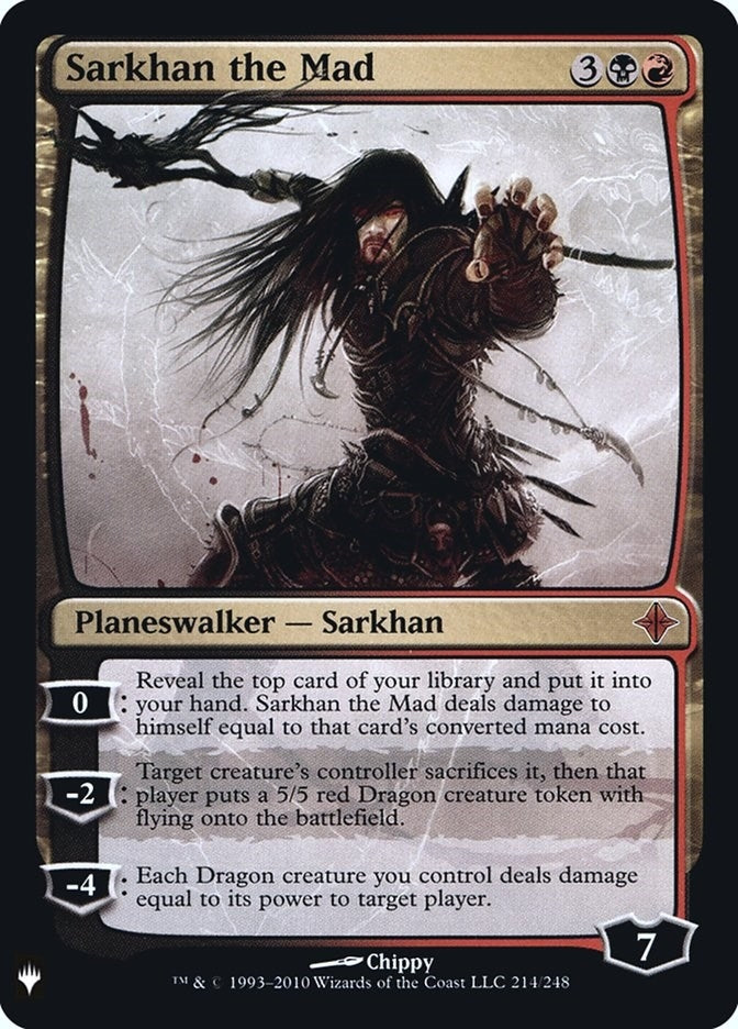 Sarkhan the Mad (214) (The List Reprints)