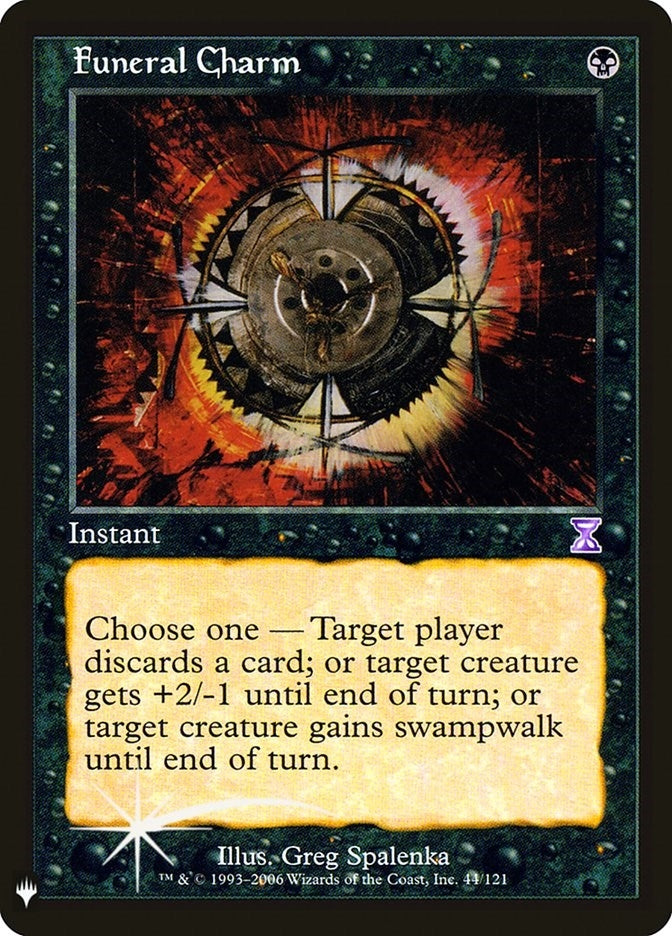 Funeral Charm (44) (The List Reprints)