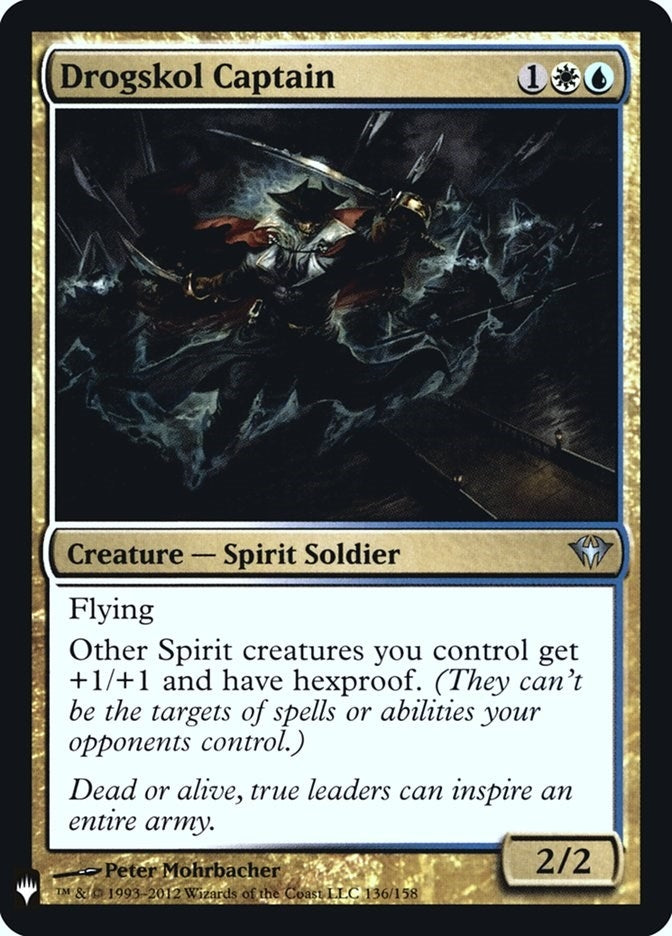 Drogskol Captain (136) (The List Reprints)