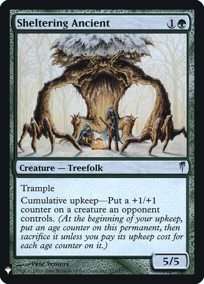 Sheltering Ancient (121) (The List Reprints)