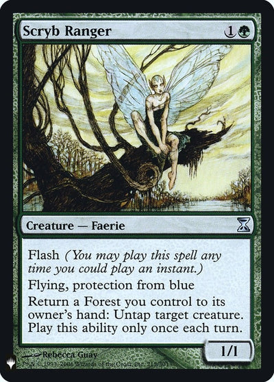 Scryb Ranger (215) (The List Reprints)