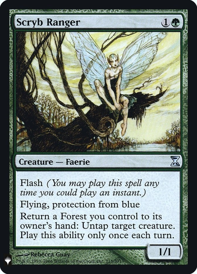 Scryb Ranger (215) (The List Reprints)
