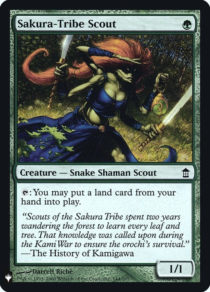 Sakura-Tribe Scout (144) (The List Reprints)