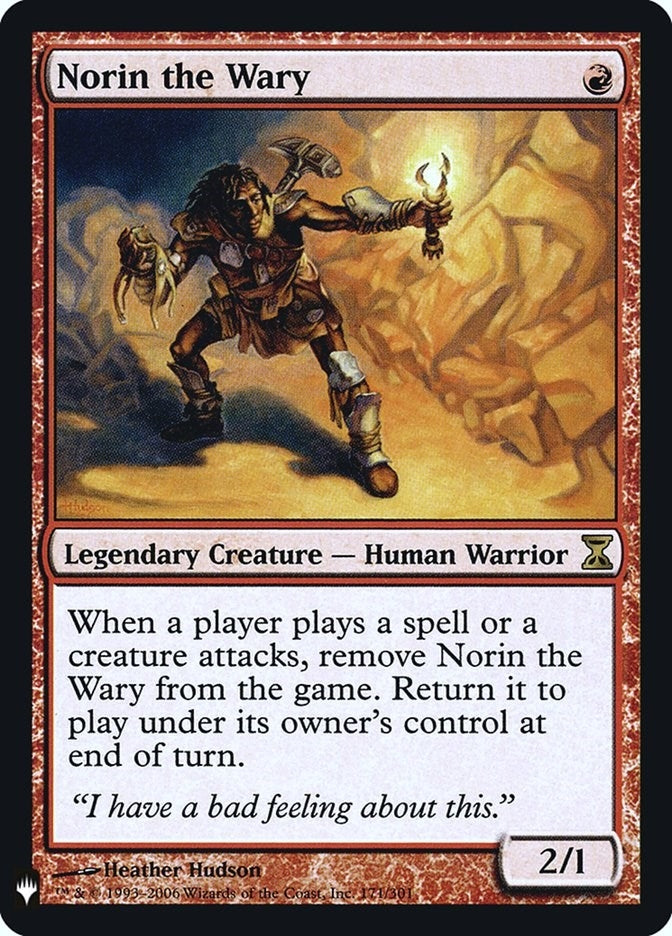 Image for Norin the Wary (171) (The List Reprints) - Magic: The Gathering