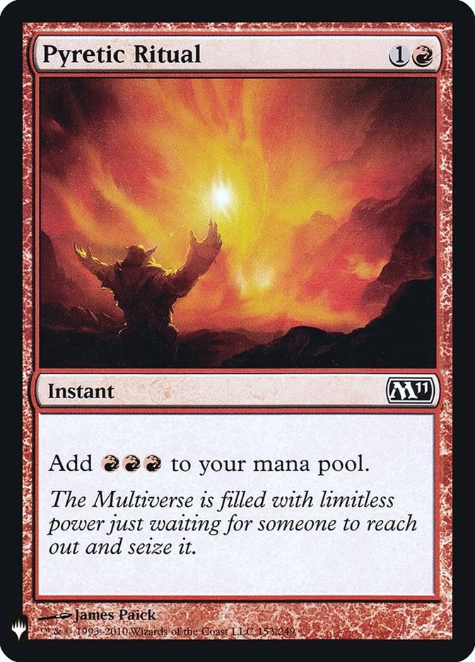 Pyretic Ritual (153) (The List Reprints)