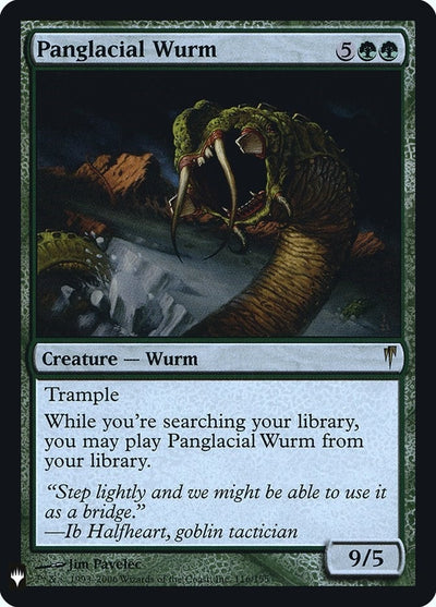 Panglacial Wurm (116) (The List Reprints)
