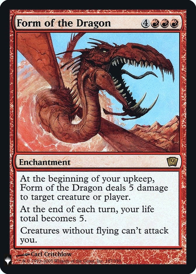 Form of the Dragon (187) (The List Reprints)