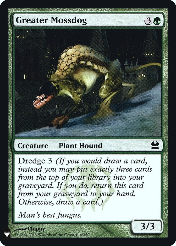 Greater Mossdog (146) (The List Reprints)