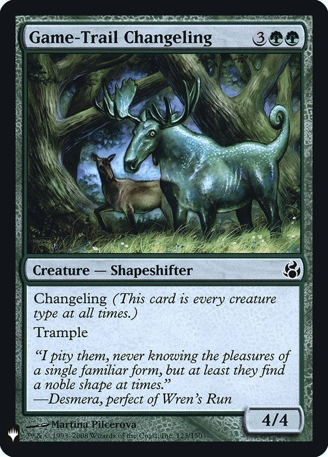 Game-Trail Changeling (123) (The List Reprints)