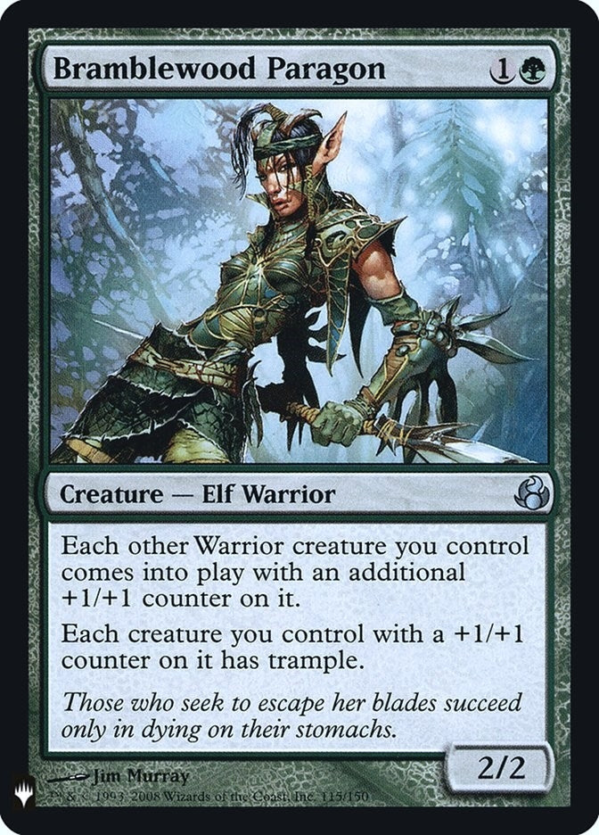 Bramblewood Paragon (115) (The List Reprints)