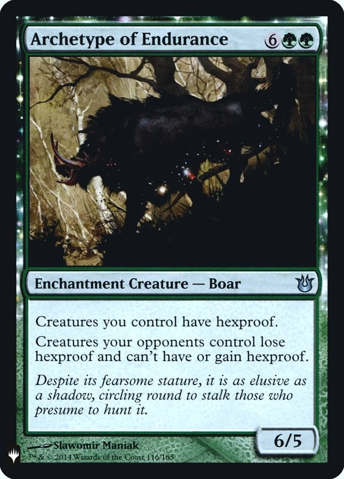 Archetype of Endurance (116) (The List Reprints)