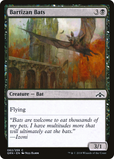 Bartizan Bats (62) (Guilds of Ravnica)