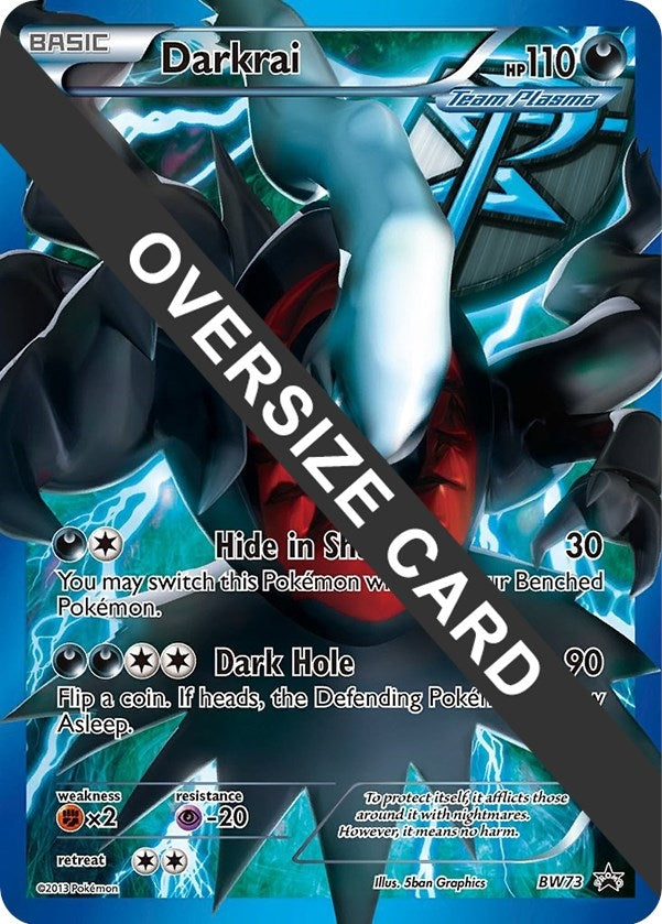 Image for Darkrai - BW73 (BW Black Star Promos) (BW73) (Jumbo Cards) - Pokemon