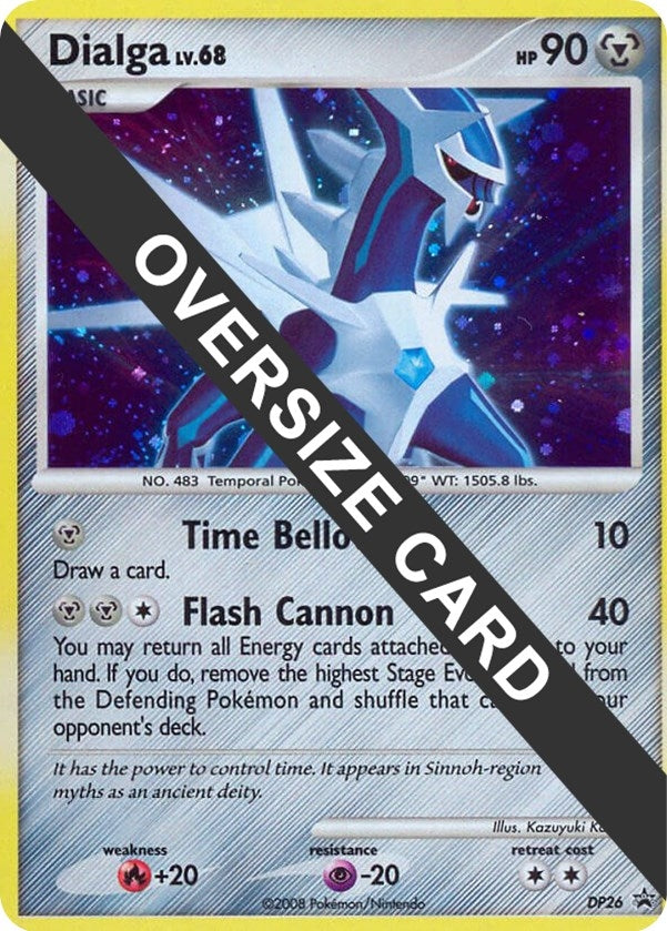 Image for Dialga - DP26 (DP Black Star Promo) (DP26) (Jumbo Cards) - Pokemon