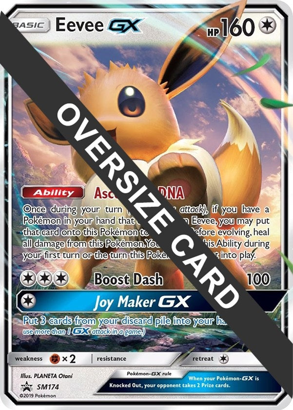 Image for Eevee GX - SM174 (SM Black Star Promo) (SM174) (Jumbo Cards) - Pokemon