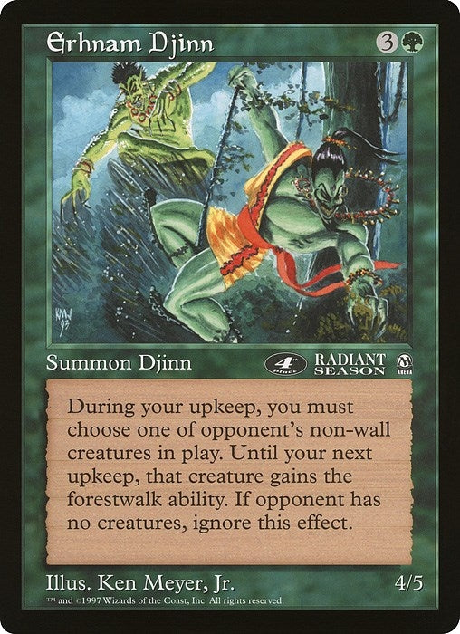 Erhnam Djinn (4th Place) (Arena League) (Oversize Cards)