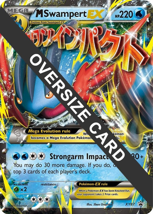 Image for M Swampert EX - XY87 (XY87) (Jumbo Cards) - Pokemon