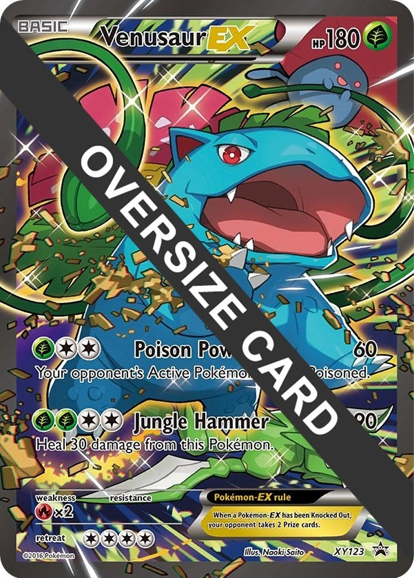 Image for Venusaur EX - XY123 (XY123) (Jumbo Cards) - Pokemon