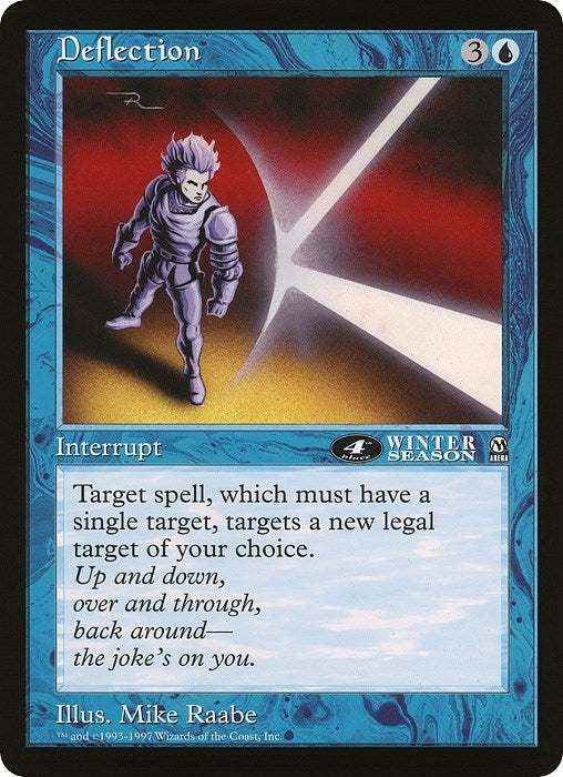 Deflection (4th Place) (Arena League) (Oversize Cards)