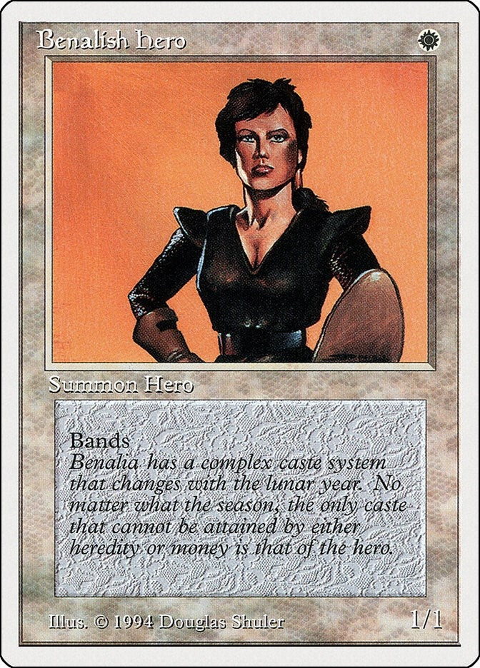 Benalish Hero (4) (Summer Magic)