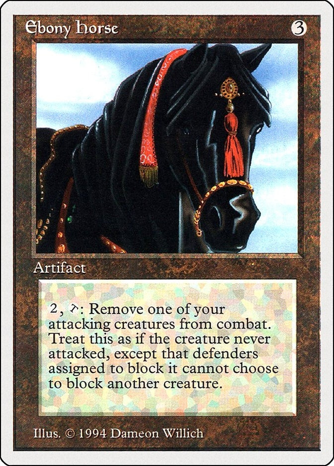 Ebony Horse (247) (Summer Magic)
