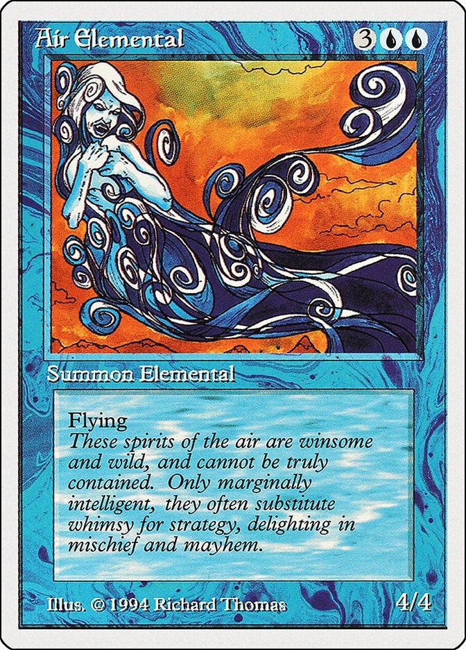Air Elemental (47) (Summer Magic)