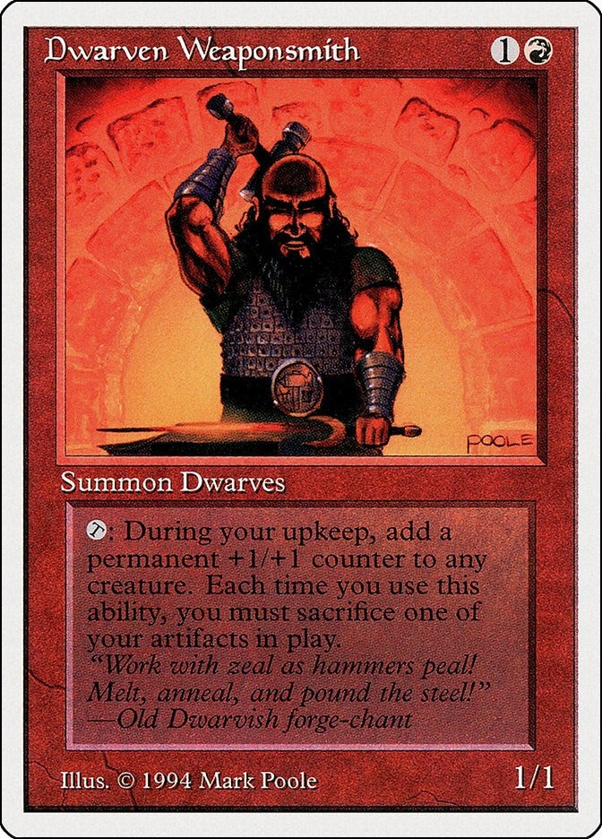 Dwarven Weaponsmith (145) (Summer Magic)