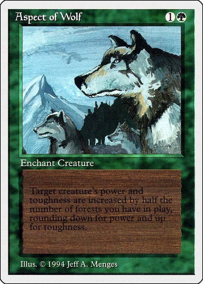 Aspect of Wolf (186) (Summer Magic)
