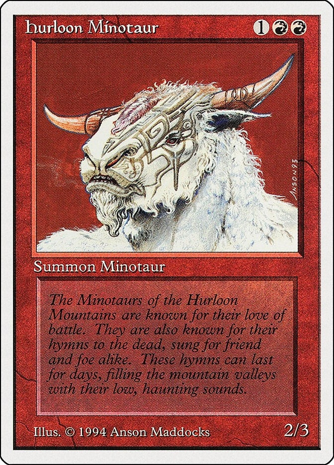 Hurloon Minotaur (159) (Summer Magic)