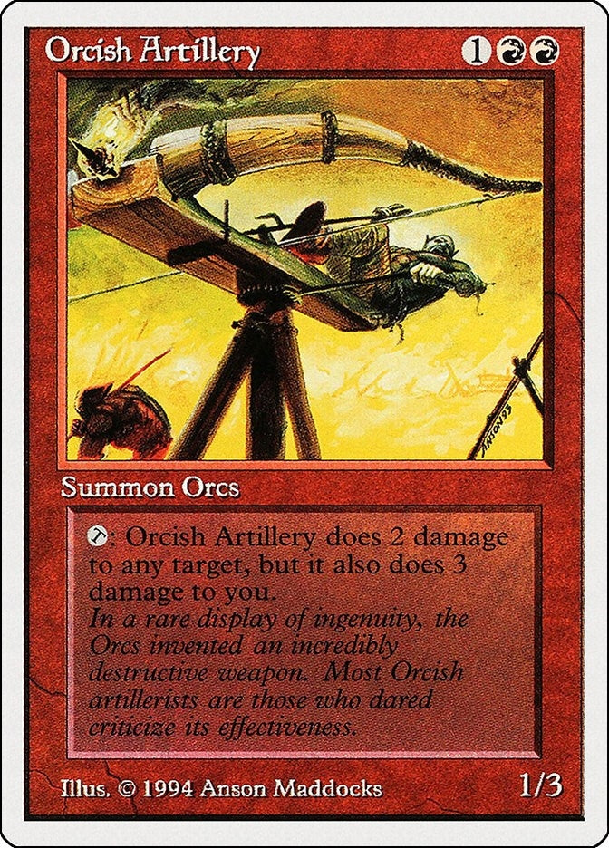 Orcish Artillery (168) (Summer Magic)