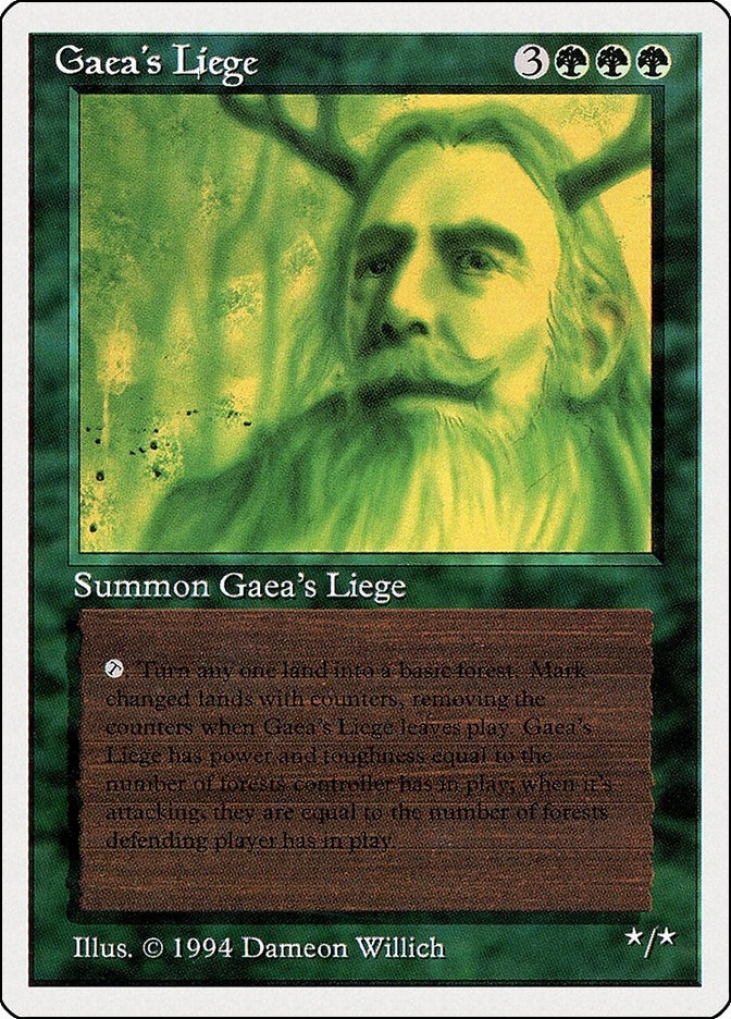 Gaea's Liege (198) (Summer Magic)