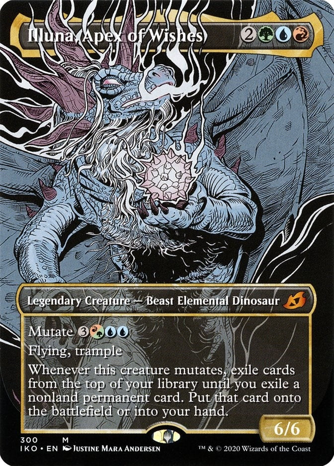 Illuna, Apex of Wishes (Showcase) (300) (Ikoria: Lair of Behemoths)