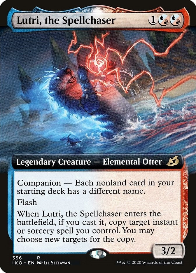 Lutri, the Spellchaser (Extended Art) (356) (Ikoria: Lair of Behemoths)