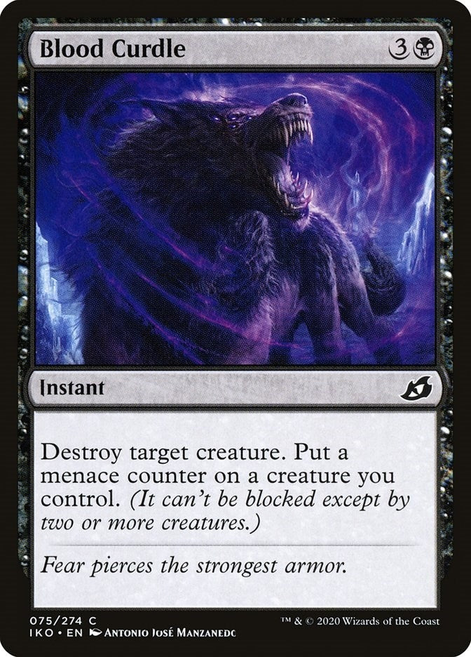 Blood Curdle (75) (Ikoria: Lair of Behemoths)