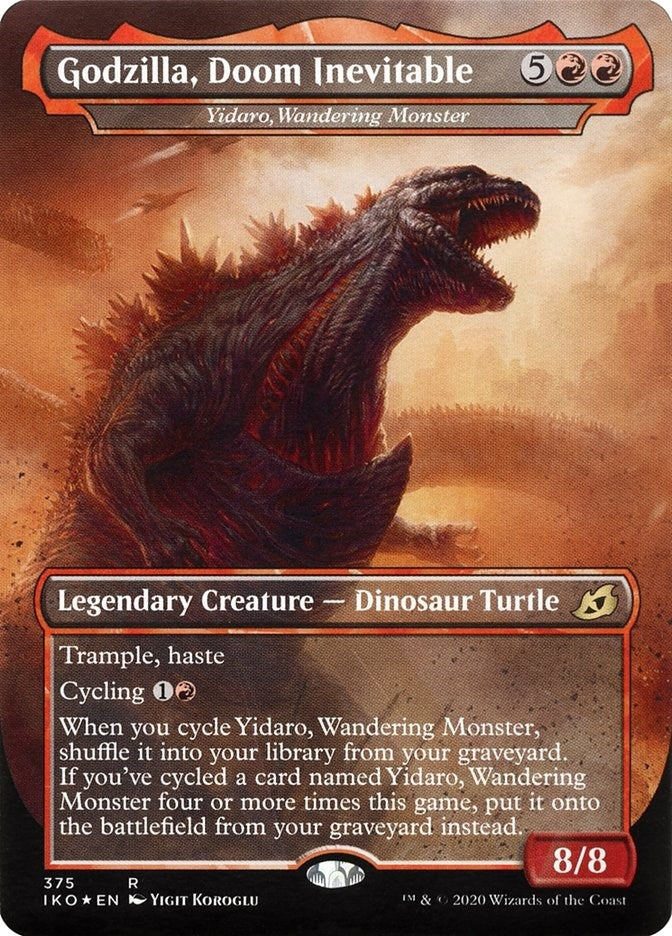 Godzilla, Doom Inevitable - Yidaro, Wandering Monster (375) (Ikoria: Lair of Behemoths)