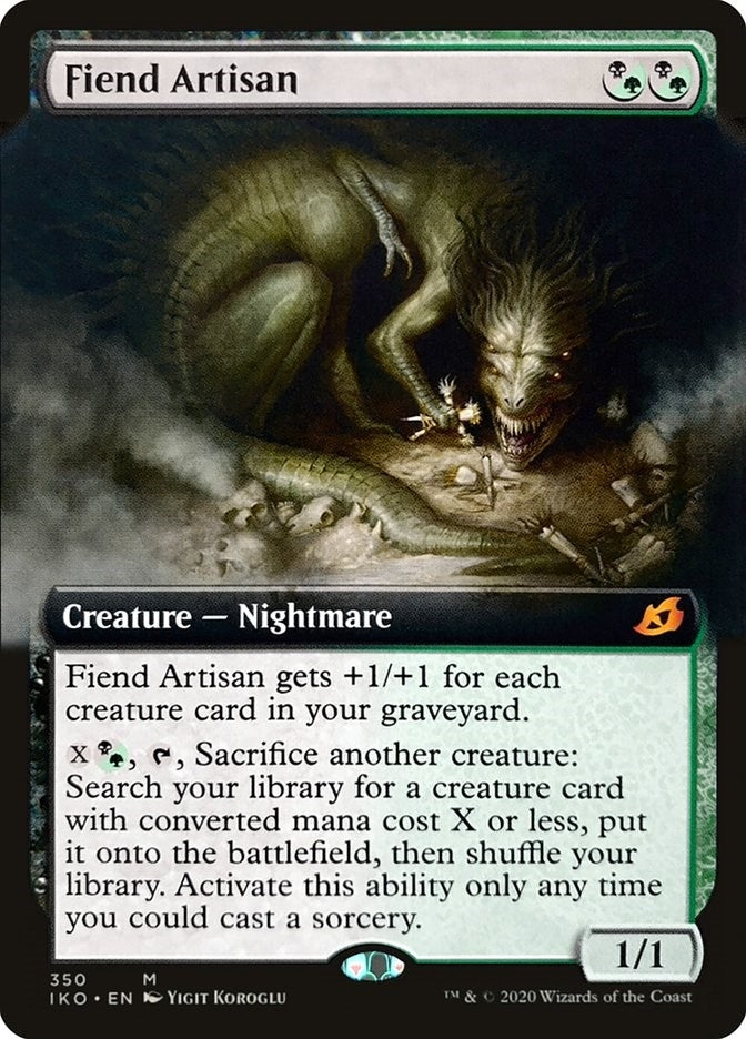 Fiend Artisan (Extended Art) (350) (Ikoria: Lair of Behemoths)