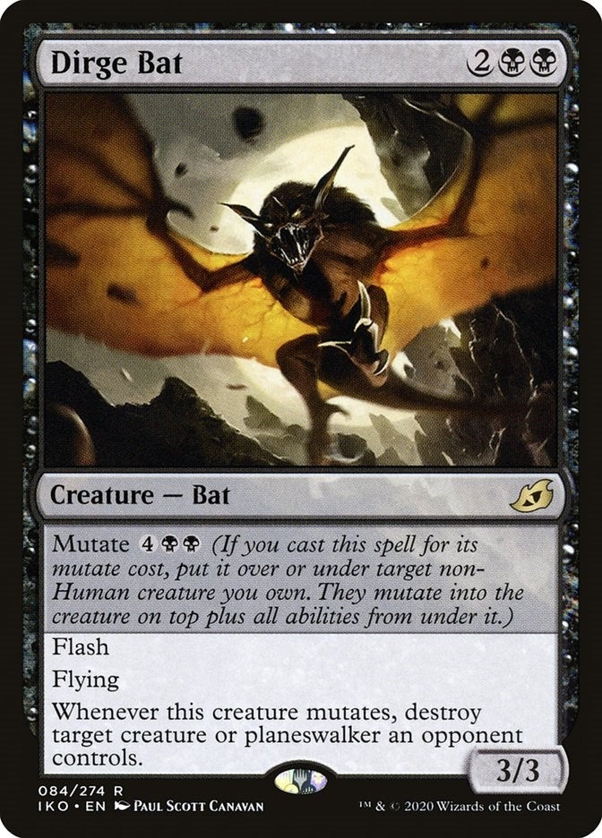 Dirge Bat (84) (Ikoria: Lair of Behemoths)