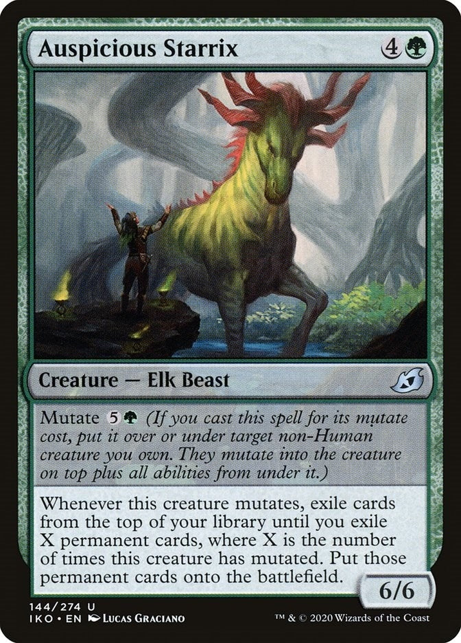 Auspicious Starrix (144) (Ikoria: Lair of Behemoths)
