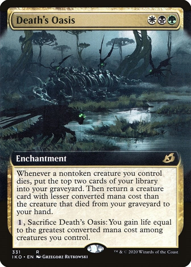 Death's Oasis (Extended Art) (331) (Ikoria: Lair of Behemoths)