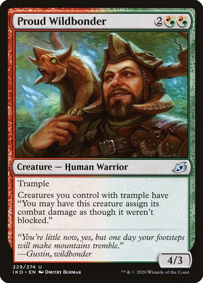 Proud Wildbonder (229) (Ikoria: Lair of Behemoths)