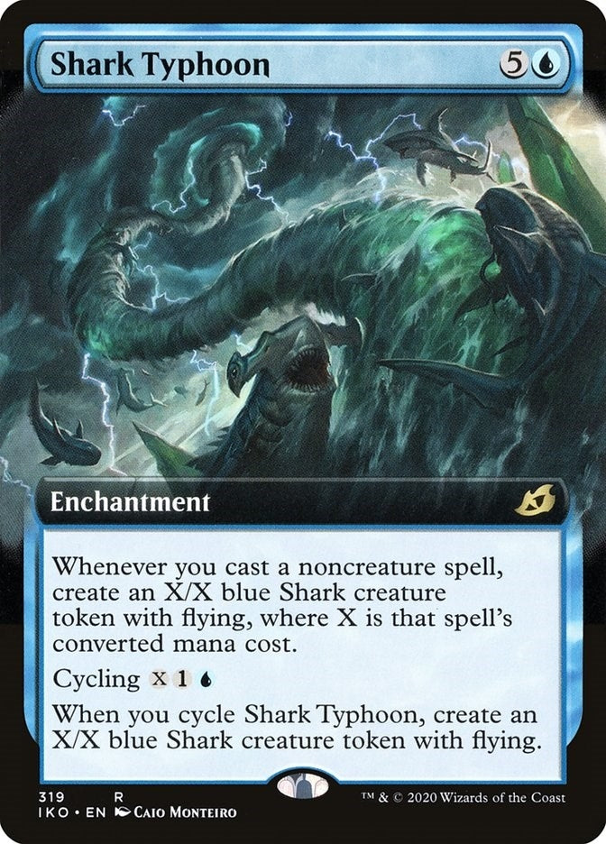Shark Typhoon (Extended Art) (319) (Ikoria: Lair of Behemoths)