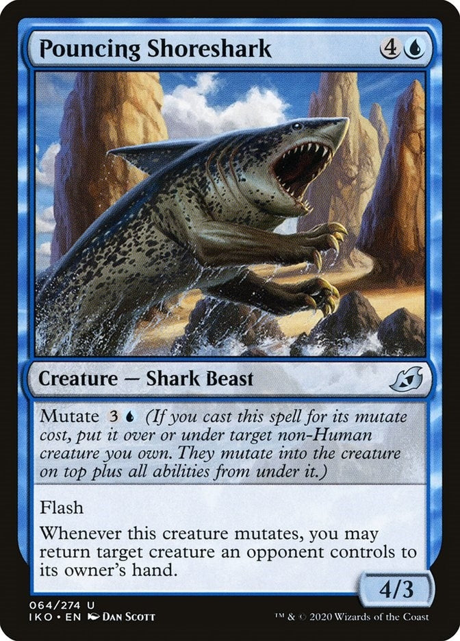 Pouncing Shoreshark (64) (Ikoria: Lair of Behemoths)