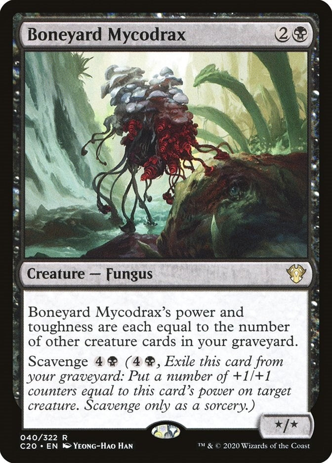 Boneyard Mycodrax (40) (Commander 2020)