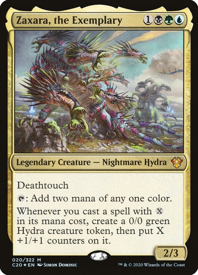 Zaxara, the Exemplary (20) (Commander 2020)