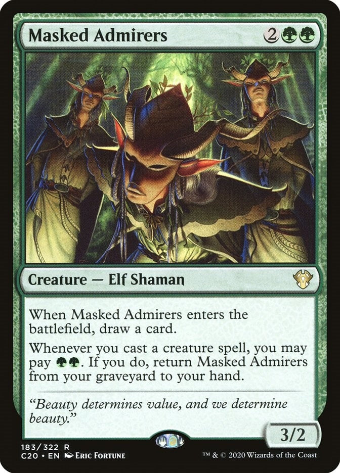 Masked Admirers (183) (Commander 2020)