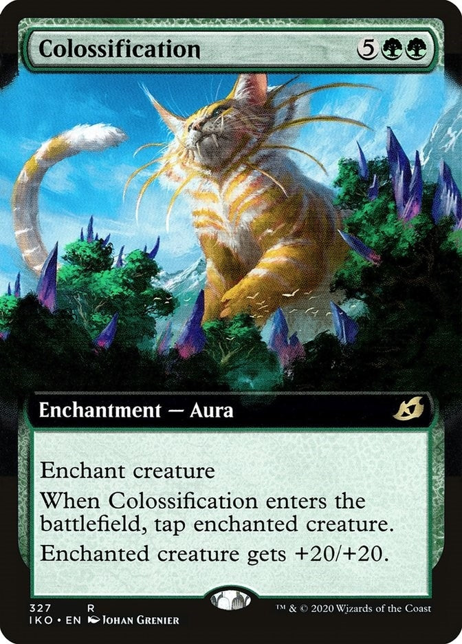 Colossification (Extended Art) (327) (Ikoria: Lair of Behemoths)
