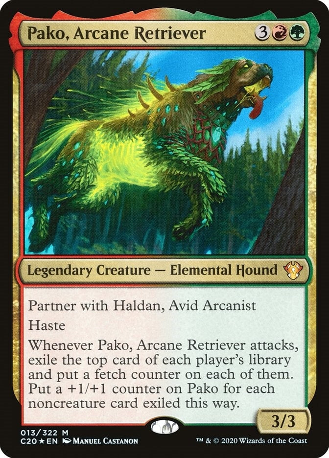 Pako, Arcane Retriever (13) (Commander 2020)