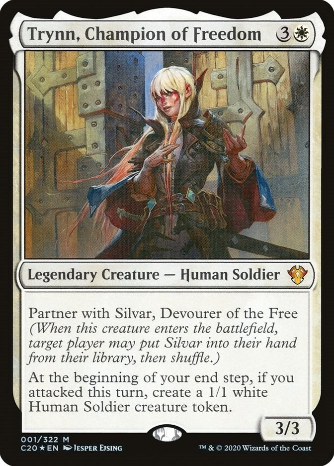 Trynn, Champion of Freedom (1) (Commander 2020)