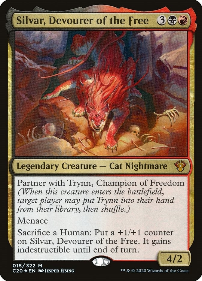 Silvar, Devourer of the Free (15) (Commander 2020)